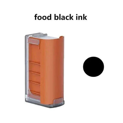 EVEBOT Portable Inkjet PrintPen with food-grade black ink cartridge.