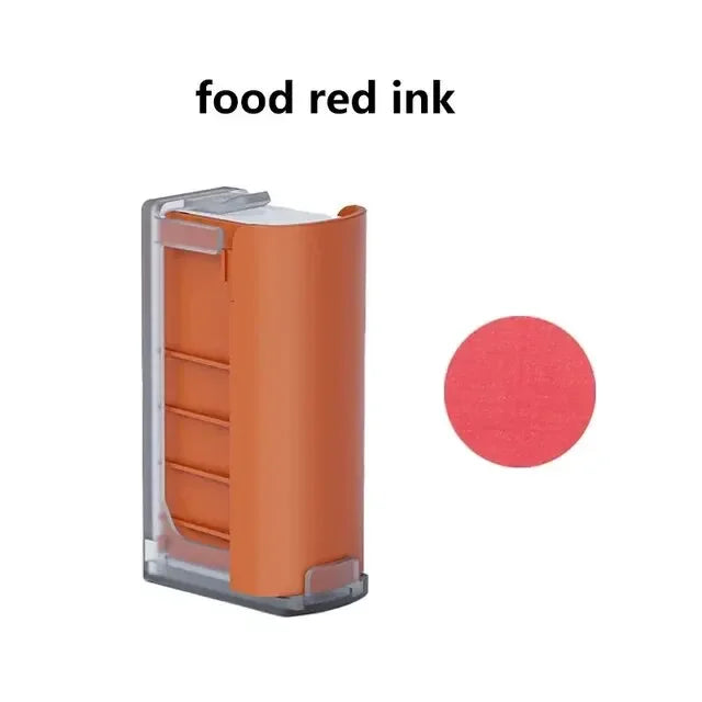 EVEBOT Portable Inkjet PrintPen with food red ink cartridge for safe culinary embellishments.